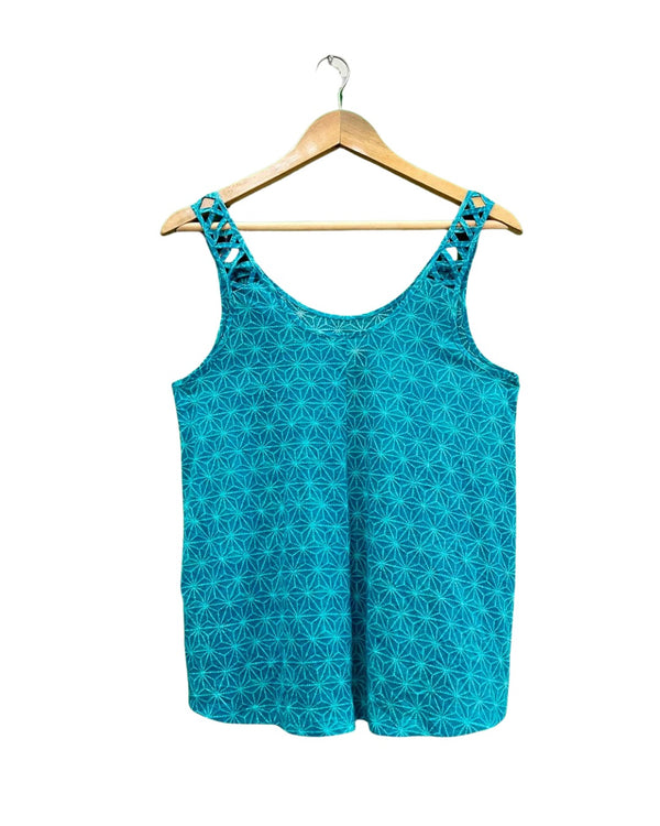 H&M GREEN TANK TOP