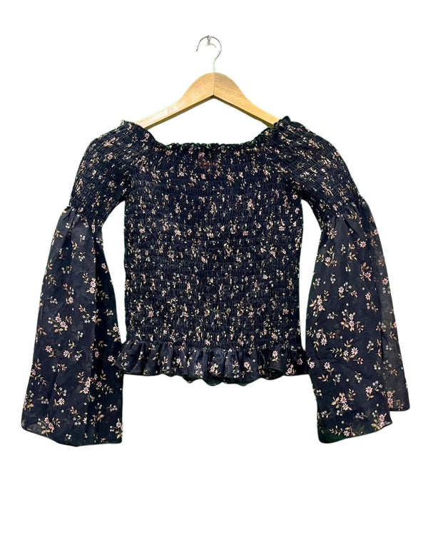 FLORAL STRETCHABLE TOP