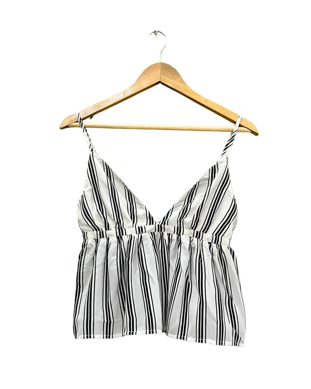 BLACK & WHITE CAMI TOP