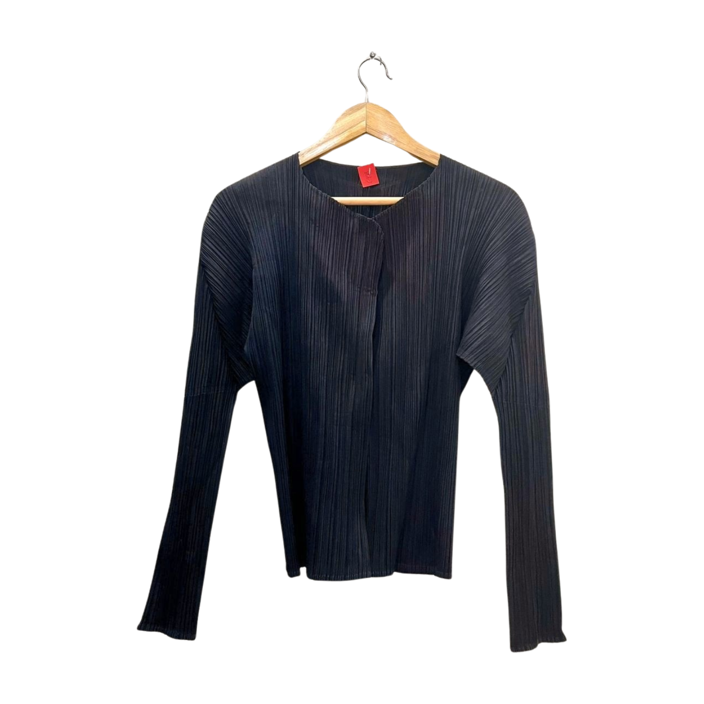 Black Long-Sleeve Top