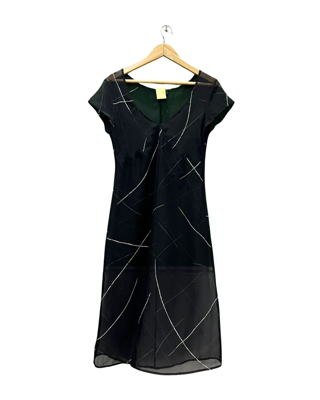 The Little Black Sheer Dress